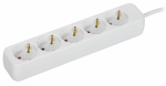 UMA Удлинитель У05 5 мест 5м 3х1мм2 10А бел. IEK