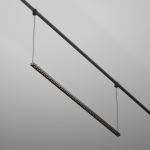 Трековый подвесной светильник TR169-1-52W3K-M-B