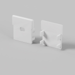 Led Strip Комплект заглушек (для профиля 26×26) 2 шт., ALM-2626-EC