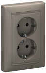 IEKVALENA Роз. 2-я с з/к/ш 16А в сб. 6945231 капуч. IEK IEKVALENA Роз. 2-я с з/к/ш 16А в сб. 6945231 капуч. IEK
