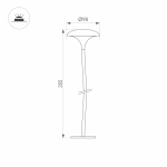 Светильник KT-MUCENA-BOLL-B-H350-1W Warm3000 (WH, 100 deg, 24V) (Arlight, IP65 Металл, 3 года) Светильник KT-MUCENA-BOLL-B-H350-1W Warm3000 (WH, 100 deg, 24V) (Arlight, IP65 Металл, 3 года)