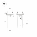 Светильник SP-GABI-BUILT-FLAP-R50-9W Warm3000 (WH, 36 deg, 230V) (Arlight, IP40 Металл, 5 лет)