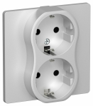 FLITE Роз. 2-я с з/к без з/ш 16А РС12-0-К-ФлА ал. IEK