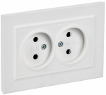 BRITE Роз. 2-я без з/к/ш 10А в сб. РС12-2-БрАБ а/б IEK BRITE Роз. 2-я без з/к/ш 10А в сб. РС12-2-БрАБ а/б IEK