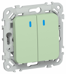 FLITE Выключ. 2-кл. прох. с инд. 10А ВС62-1-1-ФлФ фис. IEK FLITE Выключ. 2-кл. прох. с инд. 10А ВС62-1-1-ФлФ фис. IEK