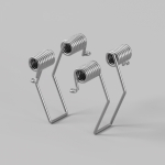 Led Strip Комплект креплений (для профиля ALM-4625-S-2M) 4 шт. 642002