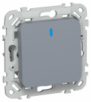 FLITE Выключ. 1-кл. прох. с инд. 10А ВС61-1-1-ФлМ мар. IEK