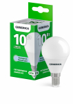 Лампа LED G45 шар 10Вт 230В 6500К E14 GENERICA