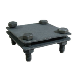 Зажим для продольного соединения полосы 50 мм (пластина 70х80мм) EKF Зажим для продольного соединения полосы 50 мм (пластина 70х80мм) EKF