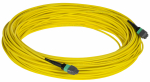 ITK Сборка кабельная MPOF-MPOF тип А 12 SM OS2 30м