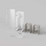 Двусторонний коннектор питания для гибкого неона 17x12 мм Двусторонний коннектор питания для гибкого неона 17x12 мм