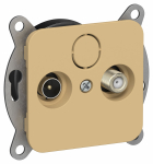 FLITE Роз. 2-я TV+SAT экр. проходная РТВс-2-1-2-ФлШм ш/а IEK