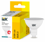Лампа светодиод 8Вт GU5.3 4000К 720Лм MR16 ALFA IEK (10/200) СНЯТО Лампа светодиод 8Вт GU5.3 4000К 720Лм MR16 ALFA IEK (10/200) СНЯТО