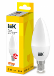 Лампа LED ALFA C35 свеча 8Вт 230В 3000К E14 (6шт) IEK