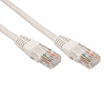 Патч-корд U/UTP REXANT категория 5e, RJ45-RJ45, неэкранированный, 26AWG, LSZH, серый, 0.5 м