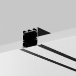 Led Strip Алюминиевый профиль встраиваемый с накладным фланцем 50x35 (Черный, 2 м), ALM-5035T-B-2M Led Strip Алюминиевый профиль встраиваемый с накладным фланцем 50x35 (Черный, 2 м), ALM-5035T-B-2M