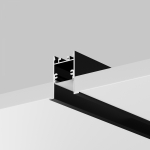 Led Strip Алюминиевый профиль встраиваемый скрытого монтажа 35x42 (Черный, 2 м), ALM-3542-B-2M Led Strip Алюминиевый профиль встраиваемый скрытого монтажа 35x42 (Черный, 2 м), ALM-3542-B-2M