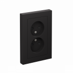 Розетка 2гн без З/К шторки с/у карбон в сборе 16А AtlasDesign Systeme Electric (6) Розетка 2гн без З/К шторки с/у карбон в сборе 16А AtlasDesign Systeme Electric (6)