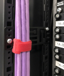 Hyperline PMR-2U-TM-RAL9005 Кронштейн 2U, Т-пазы + крепеж типа "монетка", цвет черный RAL9005 (4 шт. в комплекте)