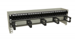Hyperline BW19-3U-110F-RAL7035 Кронштейн настенный для 19" оборудования, высота 3U, глубина 110 мм,