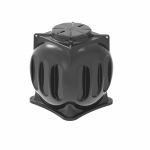 Пластиковый колодец КС-5М с переходной муфтой и крышкой D560