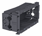 Коробка двойная установочная монтажная 71GD7 160x76x51 мм, полиамид, серый Коробка двойная установочная монтажная 71GD7 160x76x51 мм, полиамид, серый