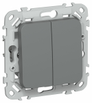 FLITE Выключ. жалюзи с блок. 10А ВЖ42-2-0-ФлМА м/а IEK