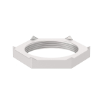 Гайка заземляющая M25x1,5 никел. латунь Гайка заземляющая M25x1,5 никел. латунь