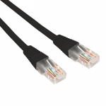 Патч-корд U/UTP REXANT категория 5e, RJ45-RJ45, неэкранированный, 26AWG, LSZH, черный, 0.5 м