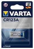 Элемент питания литиевый CR123A бл. 1шт VARTA PROFESSIONAL (1/10)