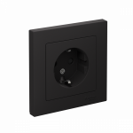 Розетка 1гн с З/К шторки с/у карбон в сборе 16А AtlasDesign Systeme Electric (1/5) Розетка 1гн с З/К шторки с/у карбон в сборе 16А AtlasDesign Systeme Electric (1/5)