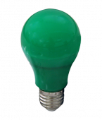 Ecola classic LED color 12,0W A60 220V E27 Green Зеленая 360°(композит) 110x60