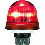 Сигнальная лампа-маячок KSB-305R красная постоянного свечения со светодиодами 24В AC/DC