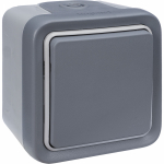 Выключатель 1кл прох о/у серый IP55 Plexo Legrand Выключатель 1кл прох о/у серый IP55 Plexo Legrand