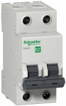 Автоматический выключатель (автомат) 2-полюсный (2P) 10А хар. B 4.5кА Schneider Electric Easy9