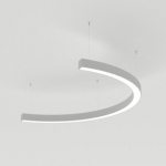 Светильник SP-LINE-HANG-ARC-C3535-D800-28W Day4000 (WHITE, 230V) (Arlight, Металл)