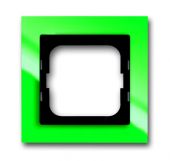 Рамка 1-пост. без перегородки цвет зеленый глянцевый, пластик горизонт. и вертик., IP20 Axcent ABB