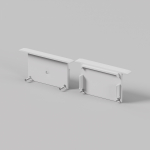 Комплект заглушек (для профиля ALM-6332-S-2M) 2 шт. Комплект заглушек (для профиля ALM-6332-S-2M) 2 шт.