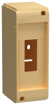 UNION Mini Корпус пластик. КМПн-2 IP20 без двери сосна IEK
