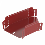 Угол горизонтальный 45 градусов Стандарт 300х100 RAL 3000 (0,8 мм) Промрукав Угол горизонтальный 45 градусов Стандарт 300х100 RAL 3000 (0,8 мм) Промрукав