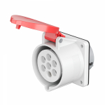 Розетка панельная PSS IP44 32A 6P+E 400В