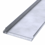 Лоток неперфорированный Профи INOX (AISI 316) 400х50х3000 (1,5 мм) (6 м/уп) Промрукав