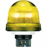 Сигнальная лампа-маячок KSB-113Y желтая проблесковая 115В АC (кс еноновая)