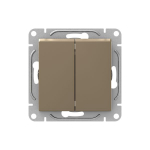 Механизм выключателя жалюзи, шампань Эпика EKF