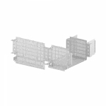 Комплект зонирования для кабельного шкафа, Одностороннее обслуживание, расположение СШ - Сверху, Емкость шкафа - Типовая, ширина шкафа = 600мм, межфаз Комплект зонирования для кабельного шкафа, Одностороннее обслуживание, расположение СШ - Сверху, Емкость шкафа - Типовая, ширина шкафа = 600мм, межфаз