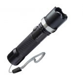 Ручной аккумуляторный фонарь КОСМОС 3Вт LED, линза, зум, Li-ion18650 1200mAh, анодированный алюминий (1/30/120)