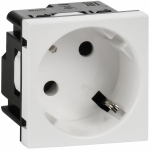 Розетка 45град з/к б/ш в/з белая Розетка 45град з/к б/ш в/з белая