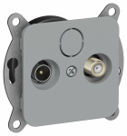 FLITE Роз. 2-я TV+SAT экр. оконечная РТВс-2-1-1-ФлС сер. IEK FLITE Роз. 2-я TV+SAT экр. оконечная РТВс-2-1-1-ФлС сер. IEK