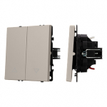 Механизм выключателя управления шторами SWT-NOBE-MKR2-SFPL-CA (230V, 10A) (Arlight, Кашемир) Механизм выключателя управления шторами SWT-NOBE-MKR2-SFPL-CA (230V, 10A) (Arlight, Кашемир)