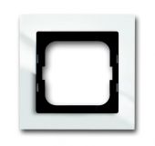 Рамка 1-пост. без перегородки цвет белый глянцевый, пластик горизонт. и вертик., IP20 Axcent ABB